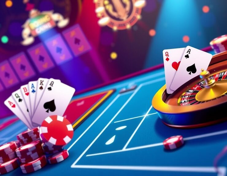 lamianbet live dealer blackjack table on mobile phone